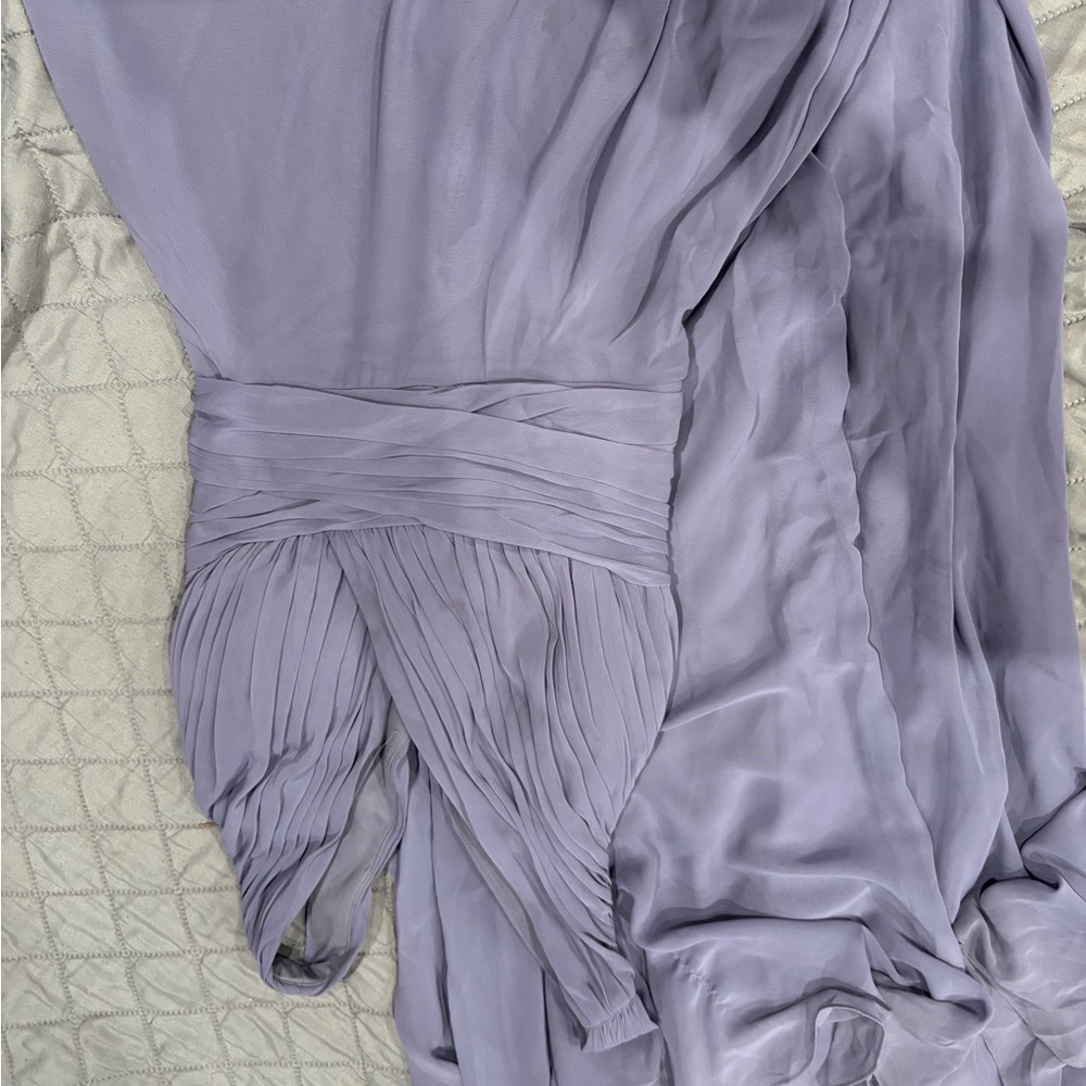 Elegant Lavender Evening Gown